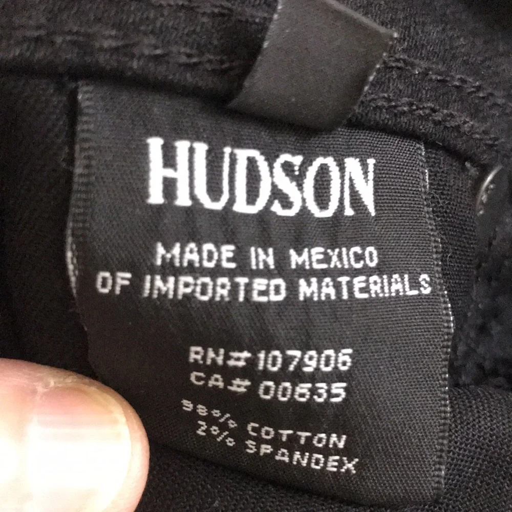 Hudson Black Jeans - Picture 5 of 8